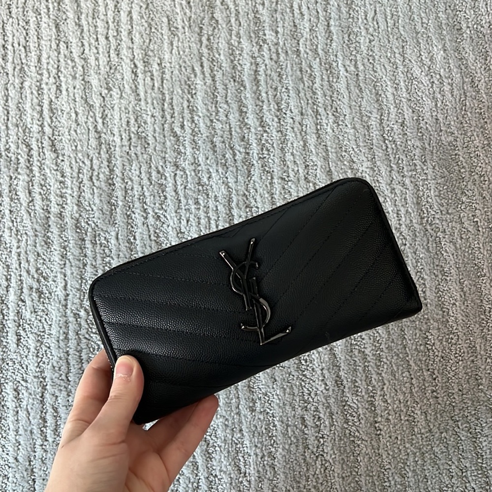 YSL continental wallet